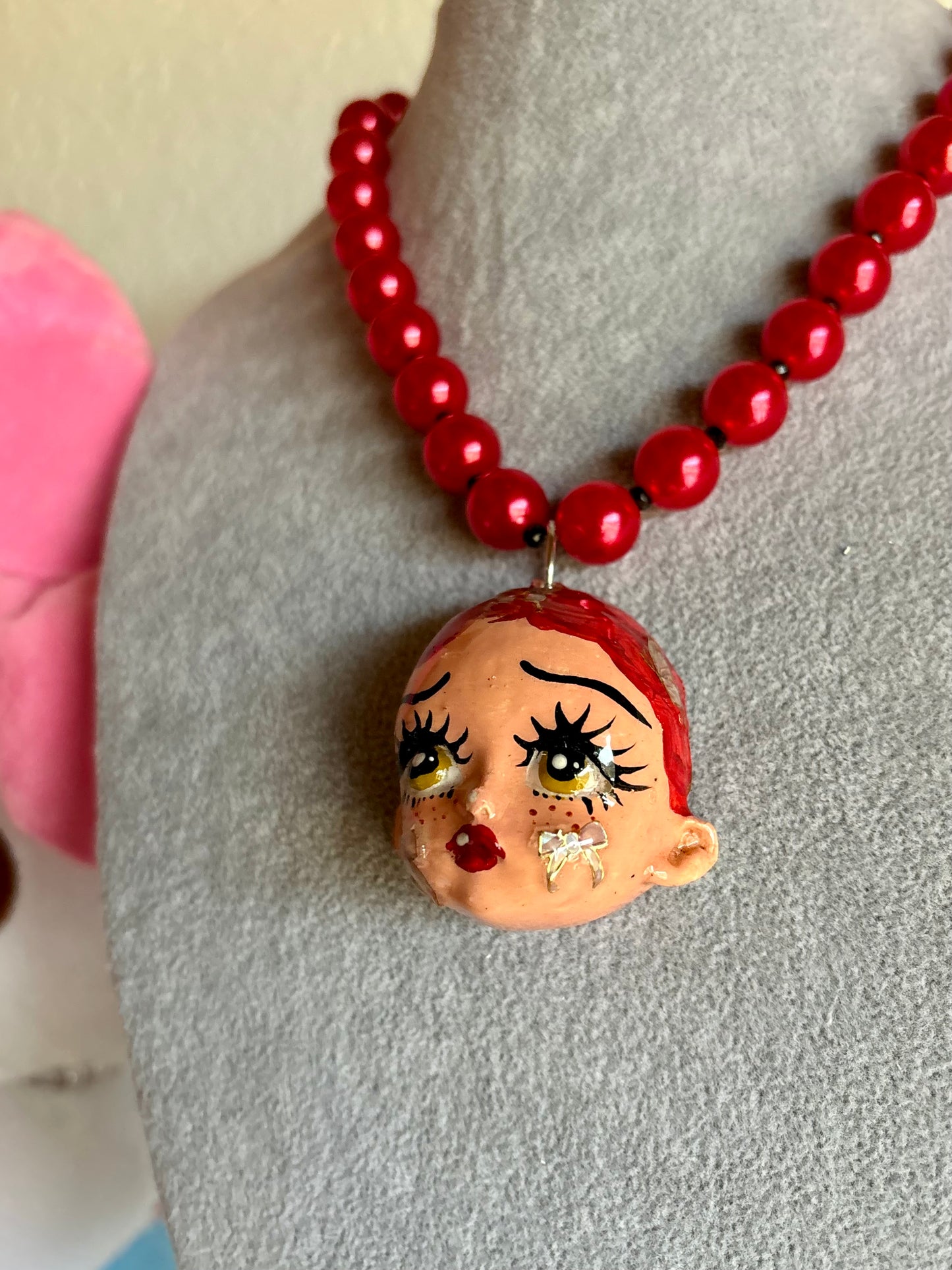 Collar Lady Hada Rojita