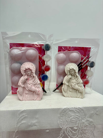 PACK PINTURA NUESTRA SEÑORA DEL SAGRADO CORAZÓN