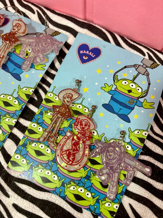 Pendientes Toy Story Clip