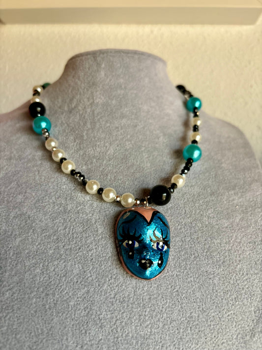 Collar Corazonada Asimétrica