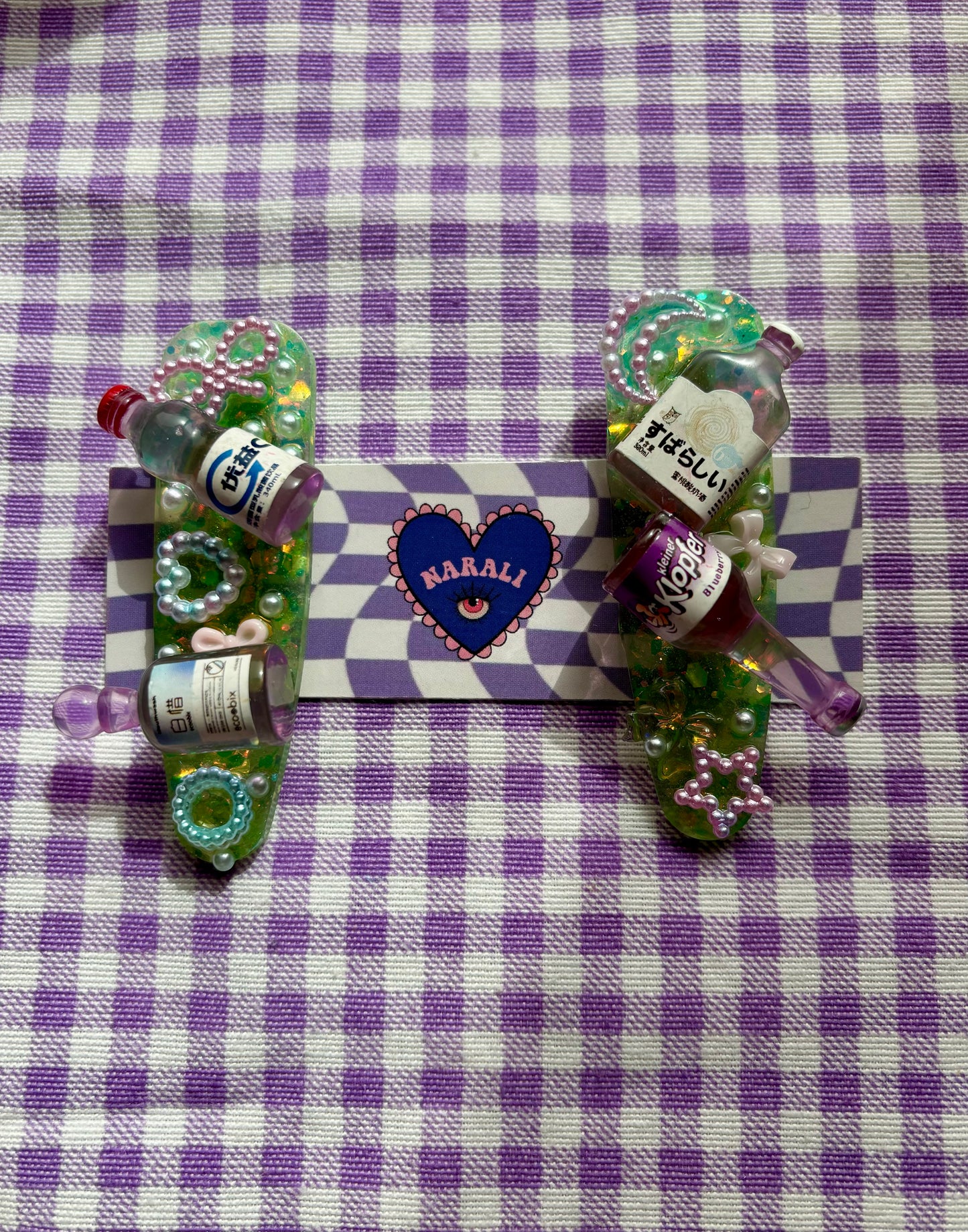 Pincitas Asiáticas Verdes 💚