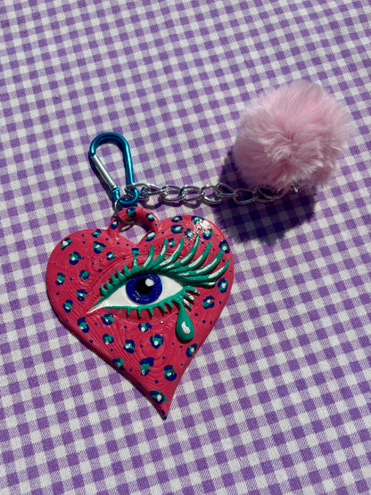 Charm Kora Leopardo Rosa