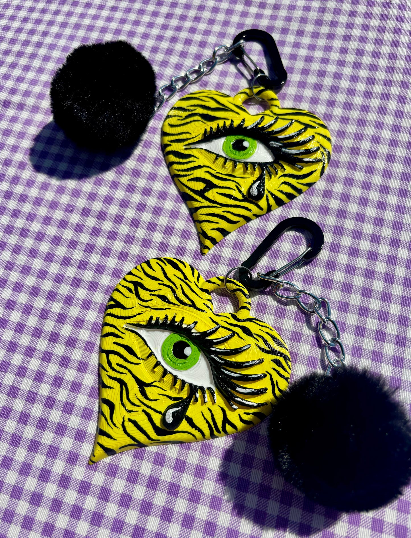 Charm Kora Zebra
