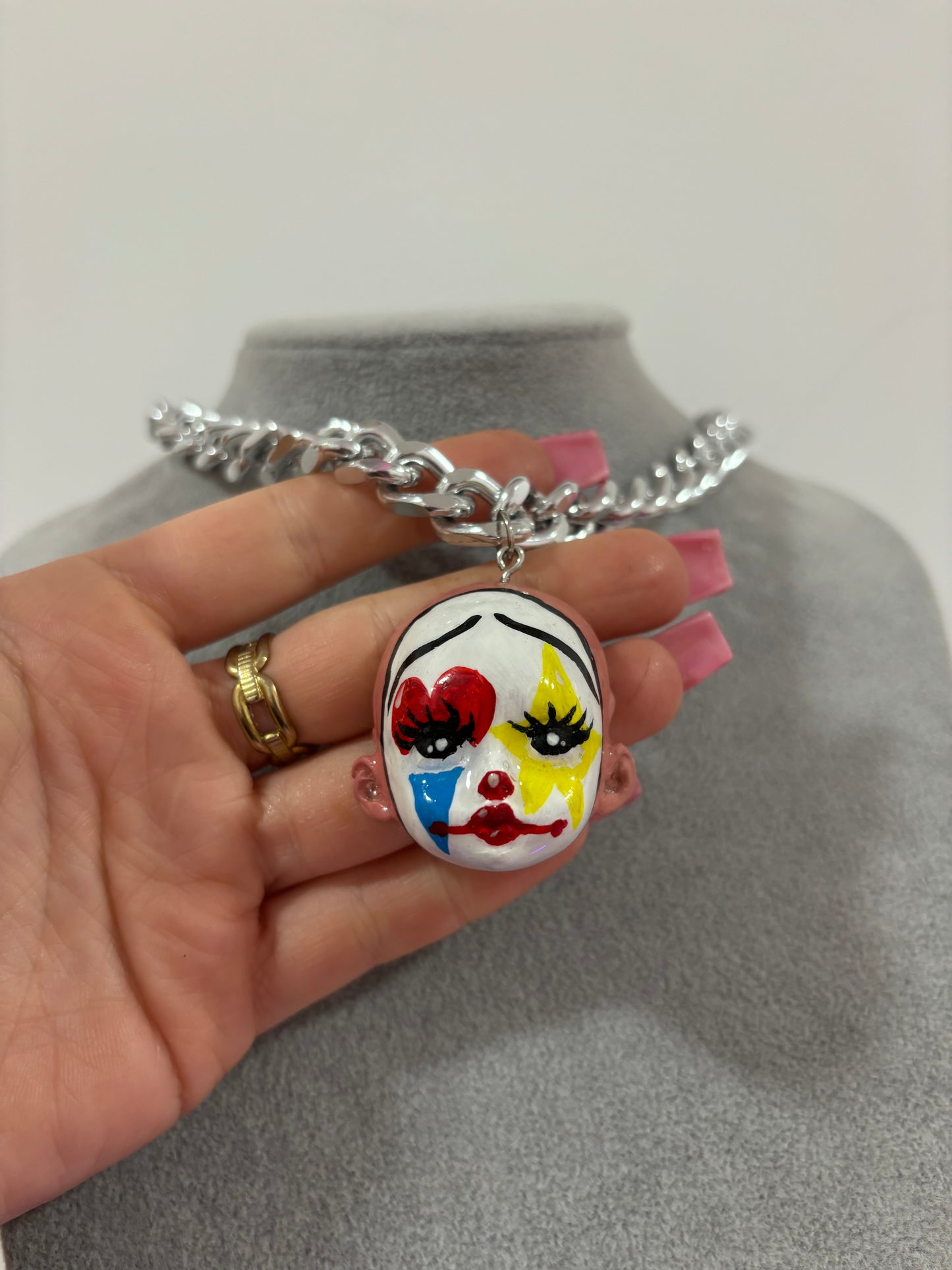 Collar Clown Cadena