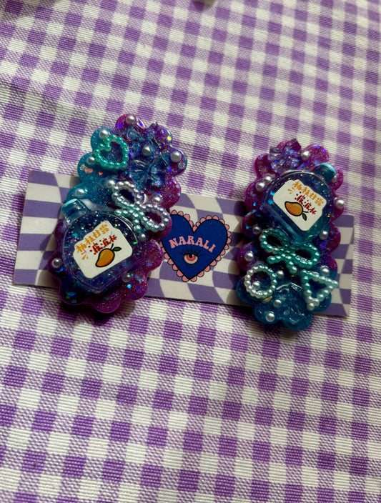 Pincitas Asiáticas Azules 💙