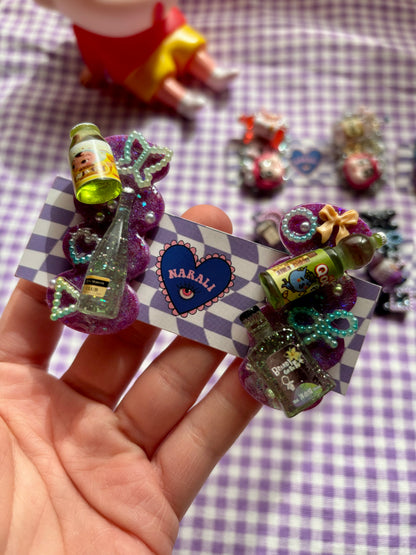 Pincitas Asiáticas Moradas 💜
