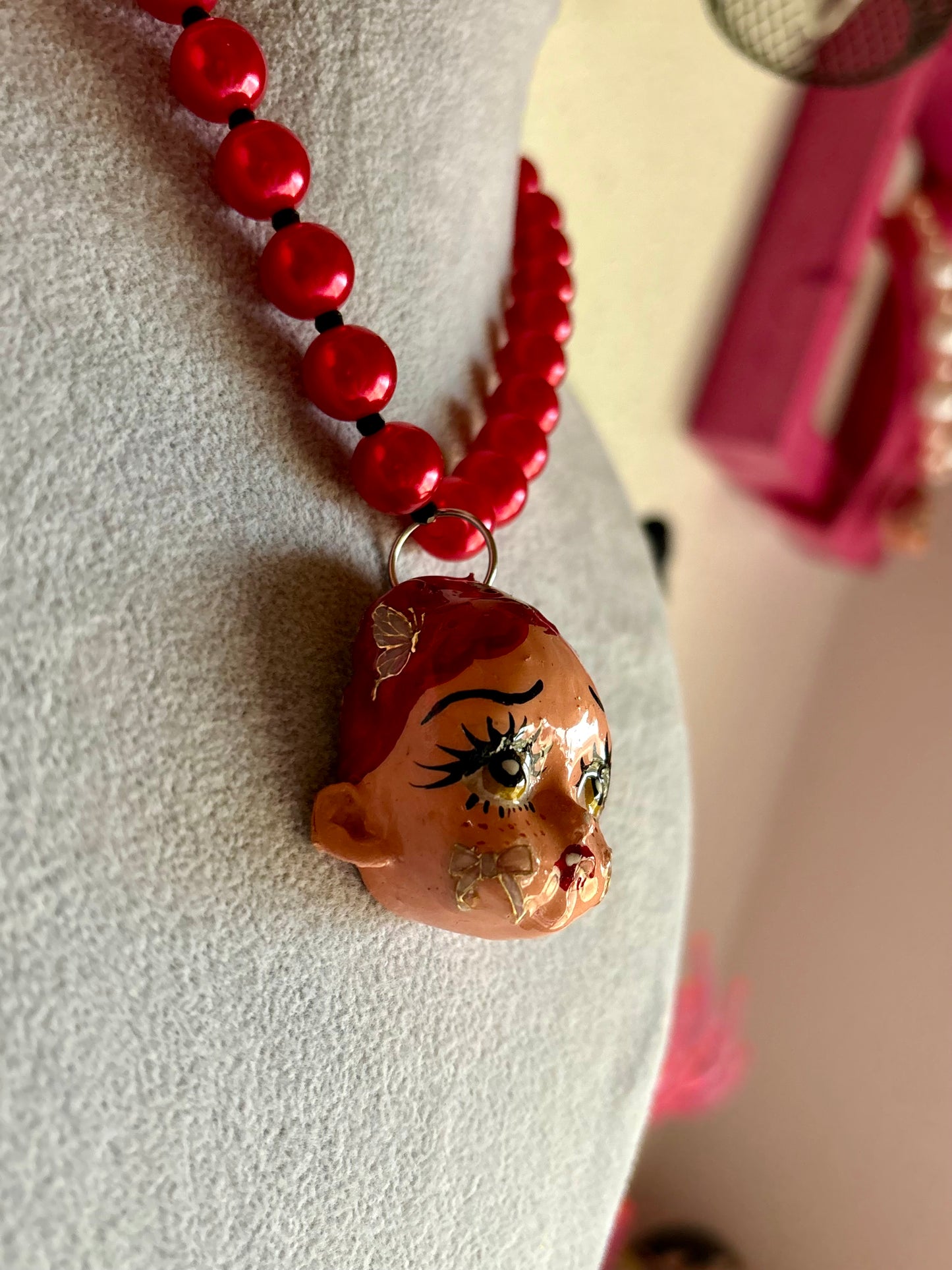 Collar Lady Hada Rojita