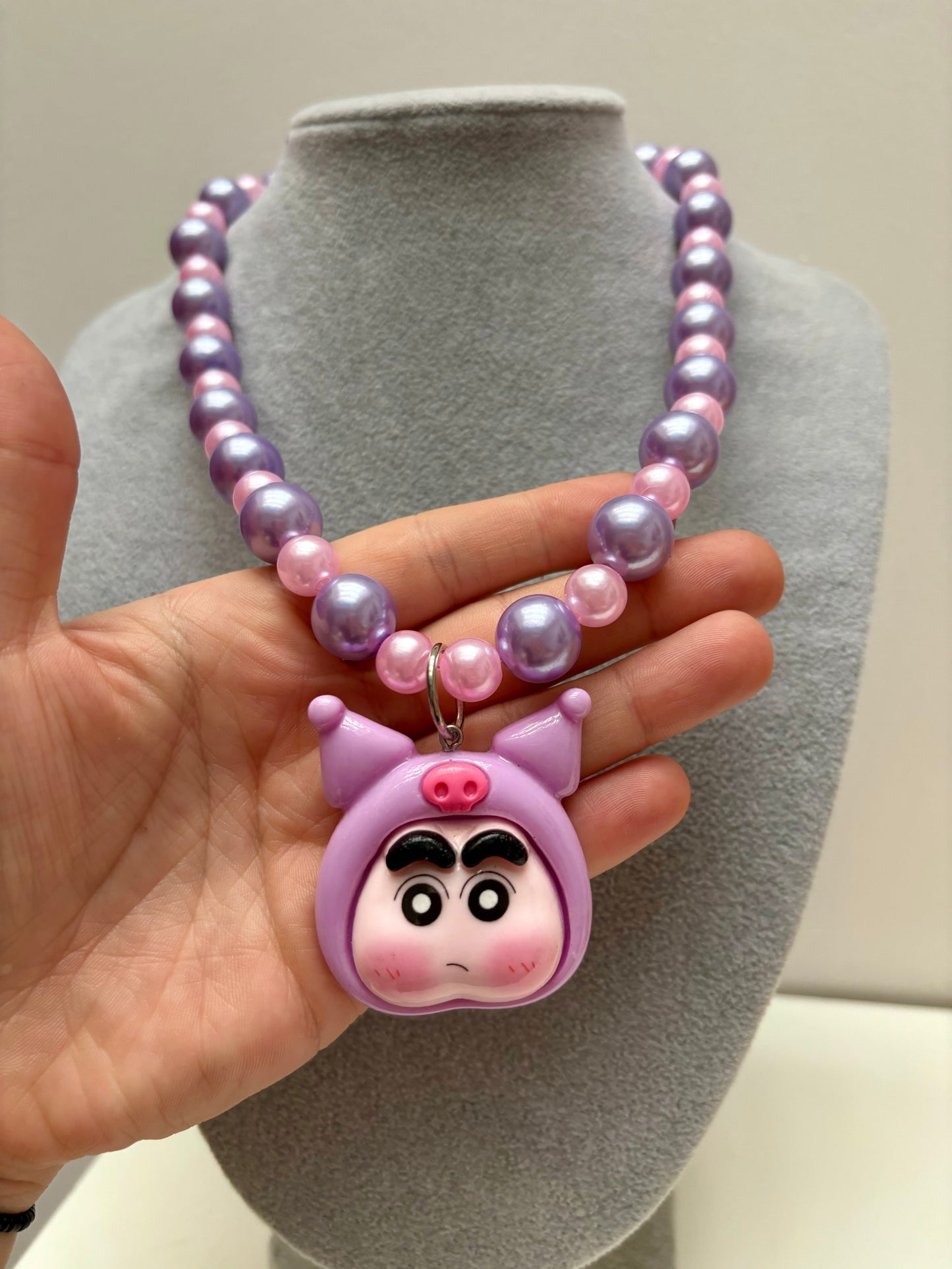 Collar Shinchan x Kuromi