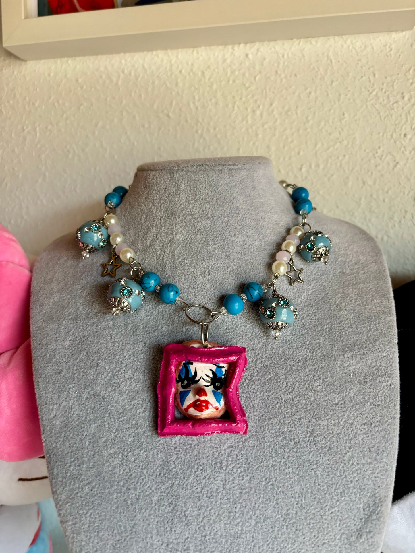 Gargantilla Clown Enmarcado