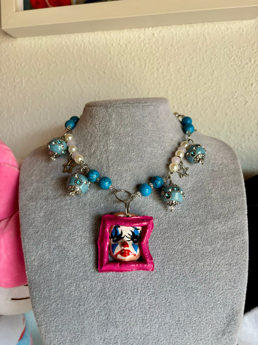 Gargantilla Clown Enmarcado