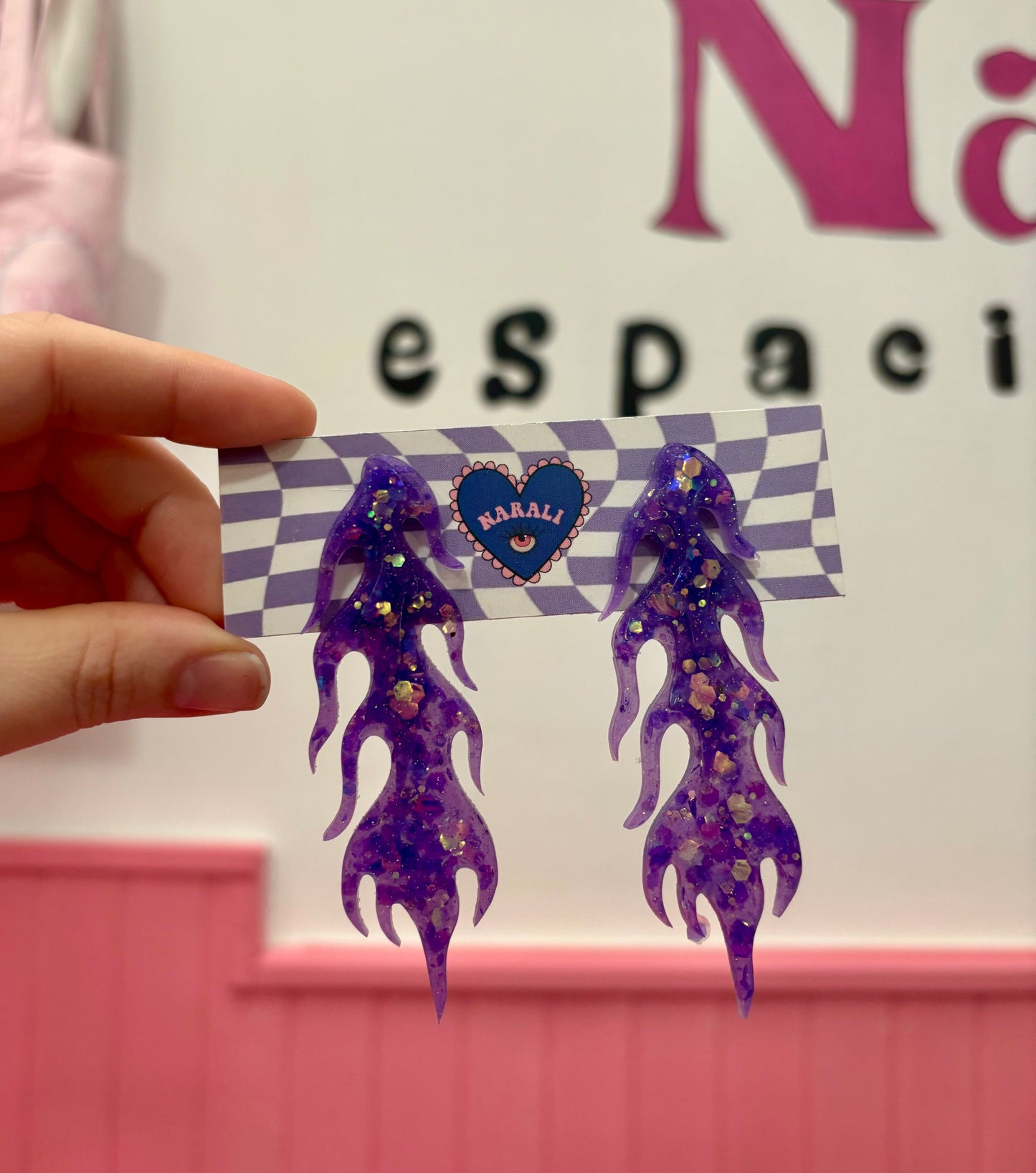 Pendientes Fuego