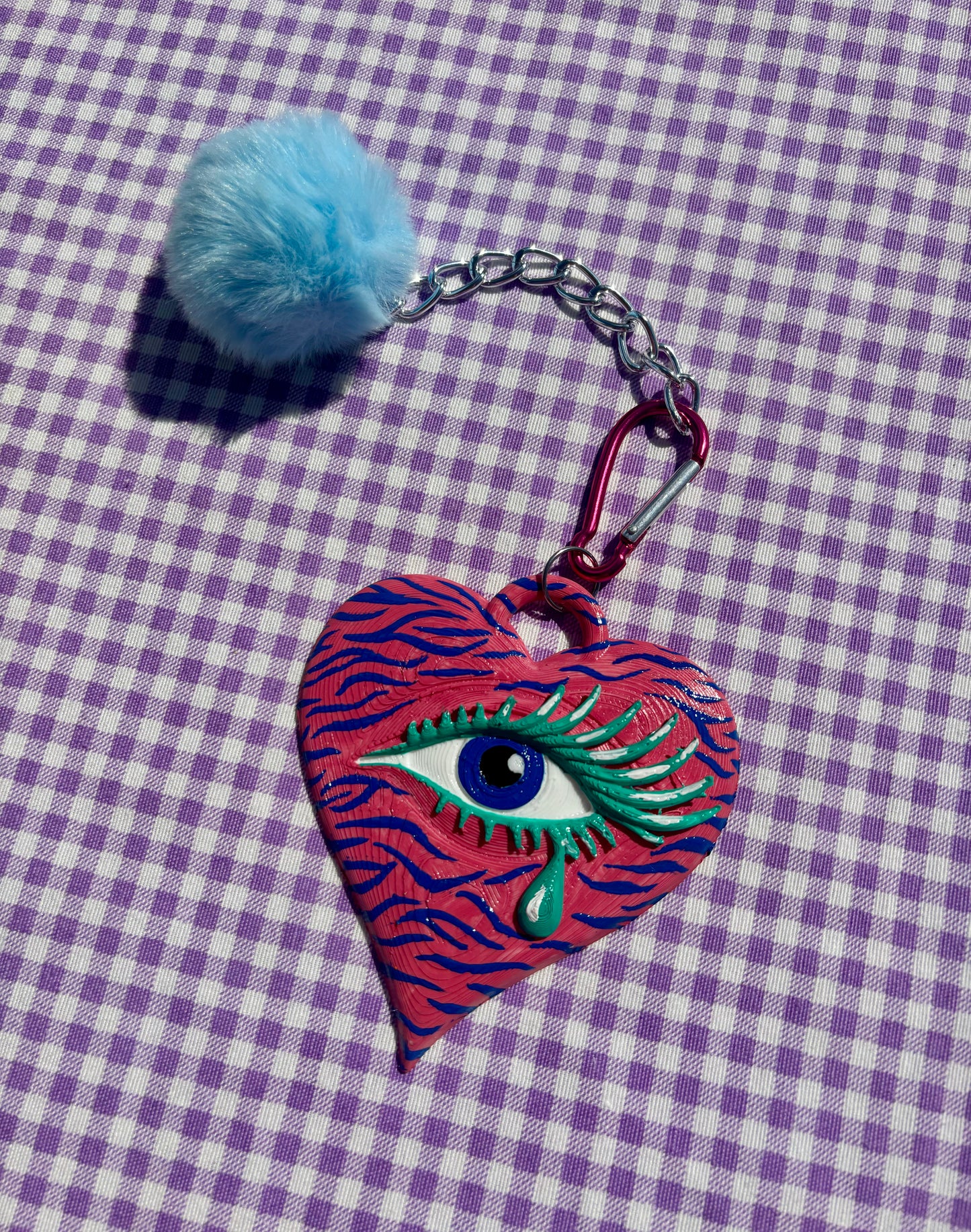 Charm Kora Zebra Rosa