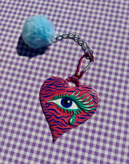 Charm Kora Zebra Rosa
