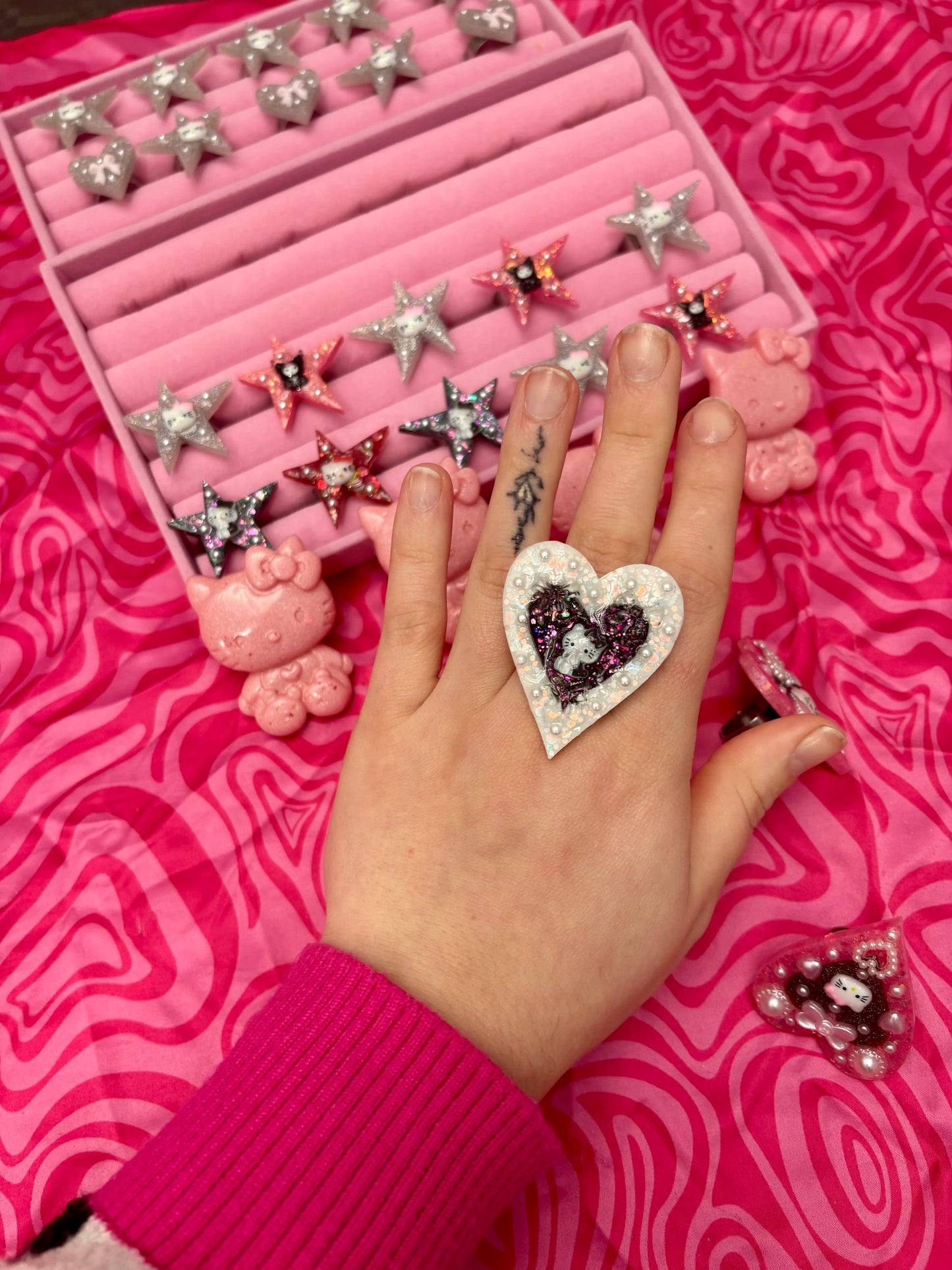Anillos KittyHeart Maxi