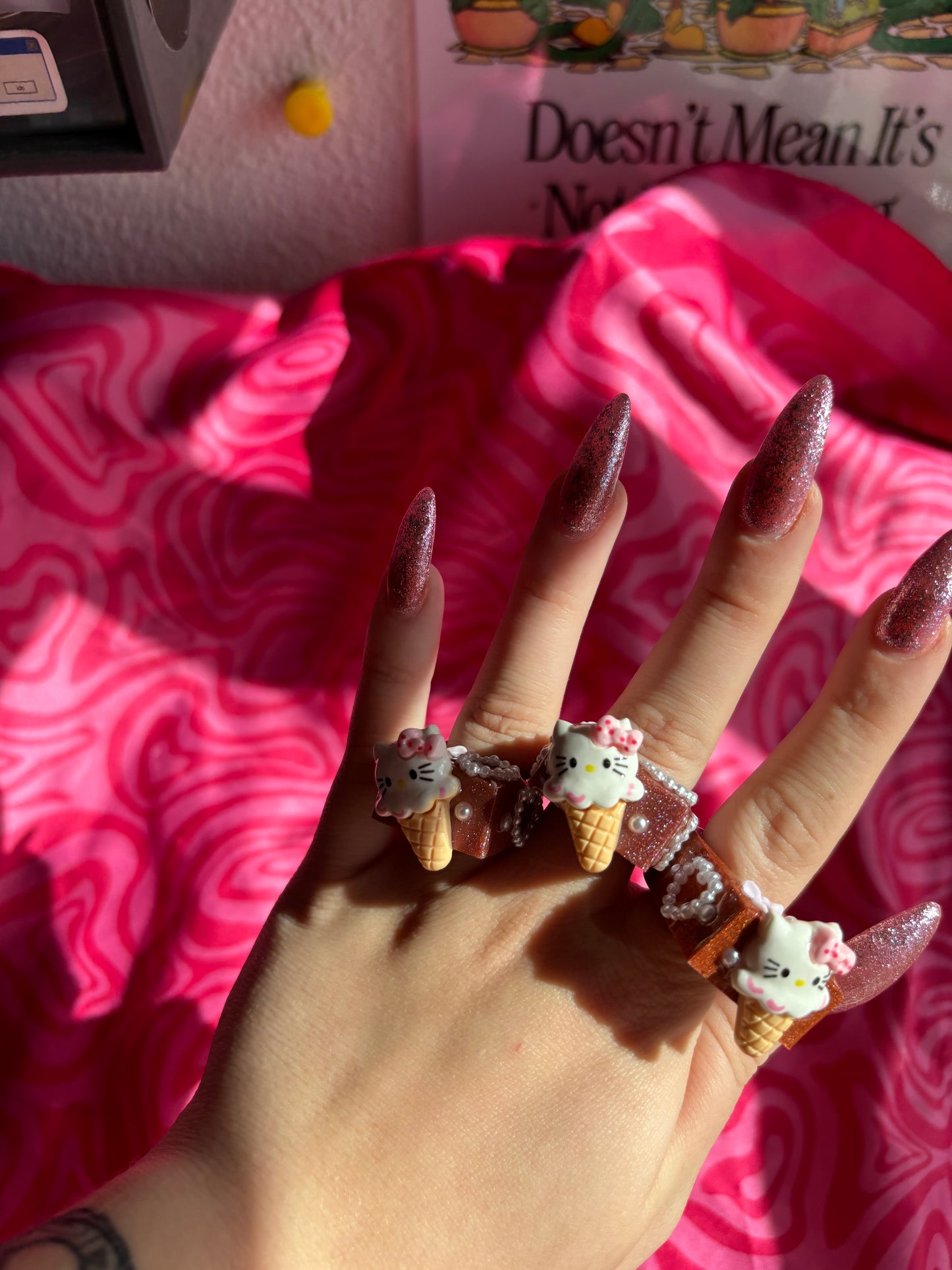 Anillo Kitty Essentials Heladito