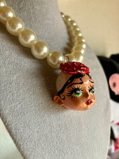 Collar Chulapita Morena