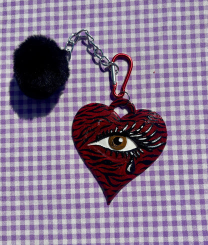 Charm Kora Zebra Rojo