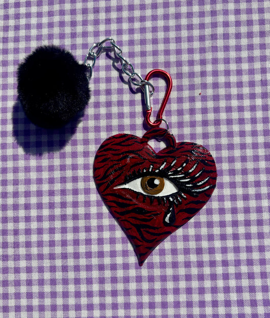 Charm Kora Zebra Rojo