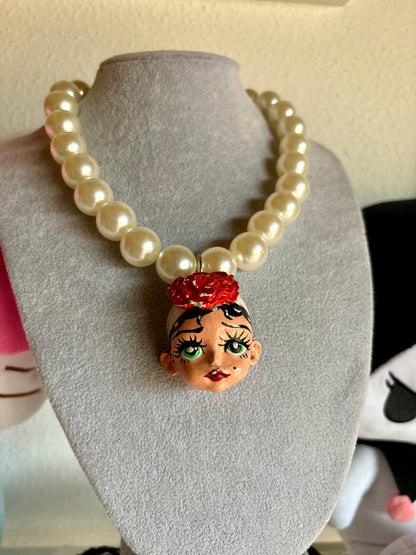 Collar Chulapita Morena