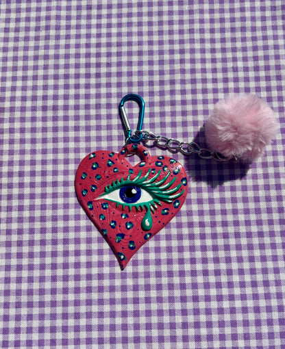 Charm Kora Leopardo Rosa