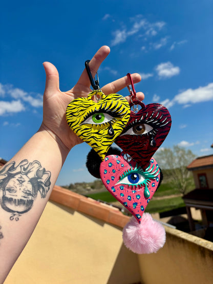 Charm Kora Zebra Rojo