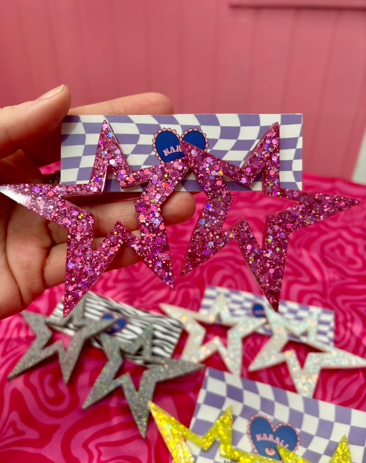 Pendientes All Stars Maxi