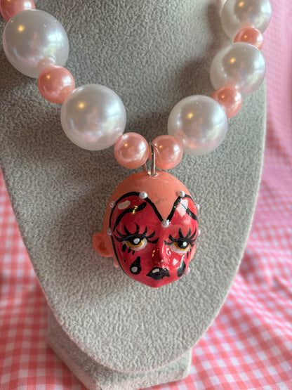 Collar PinkHeart