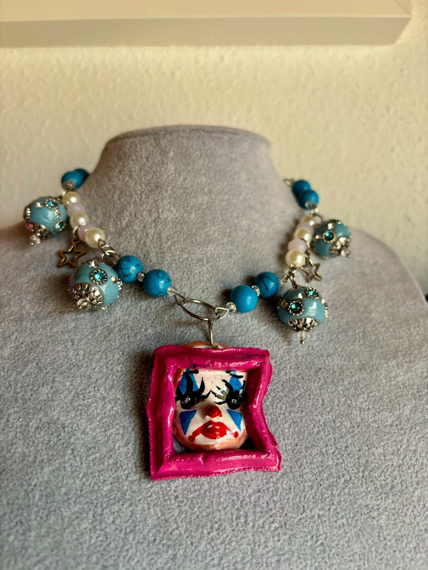 Gargantilla Clown Enmarcado