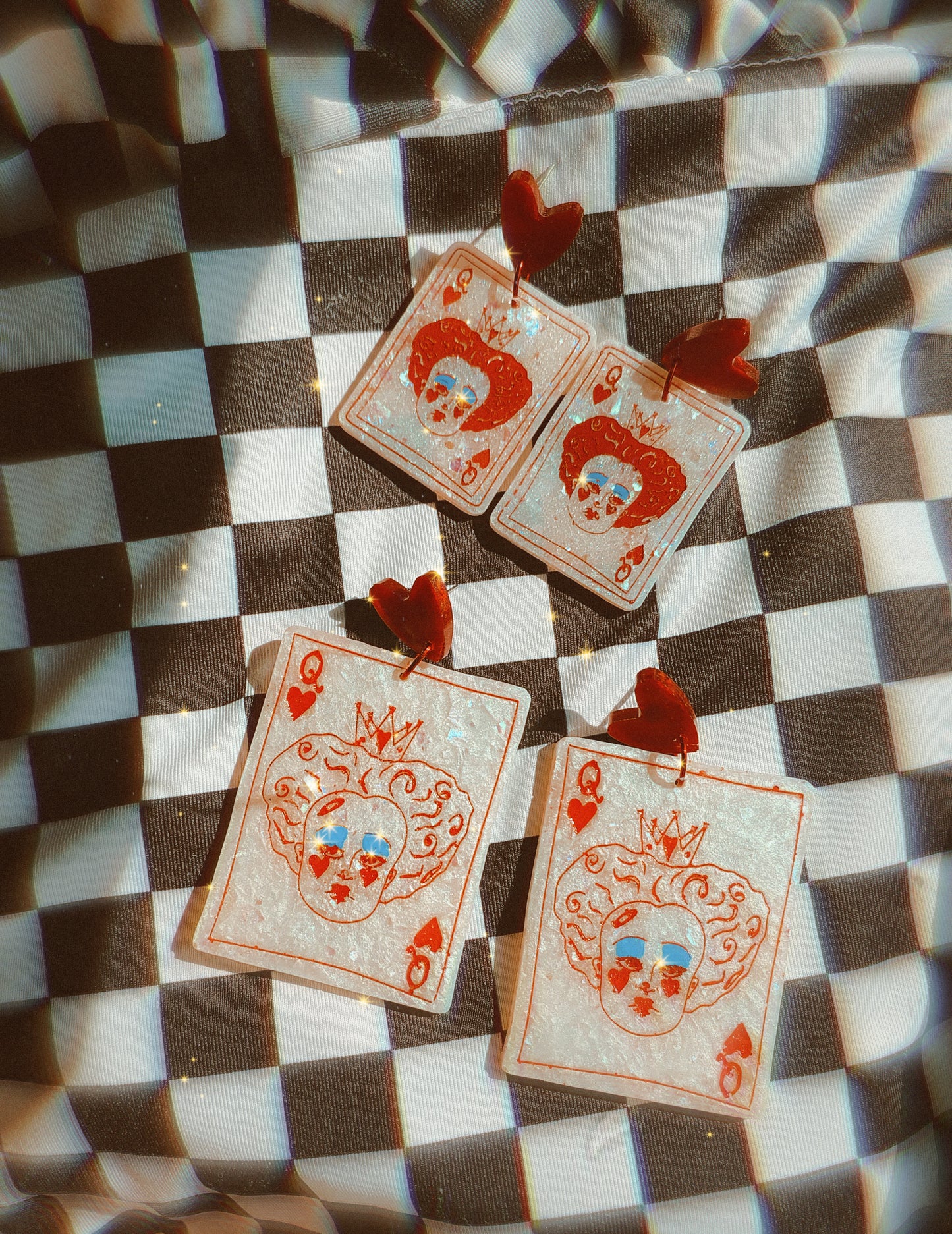 Pendientes Reina Roja