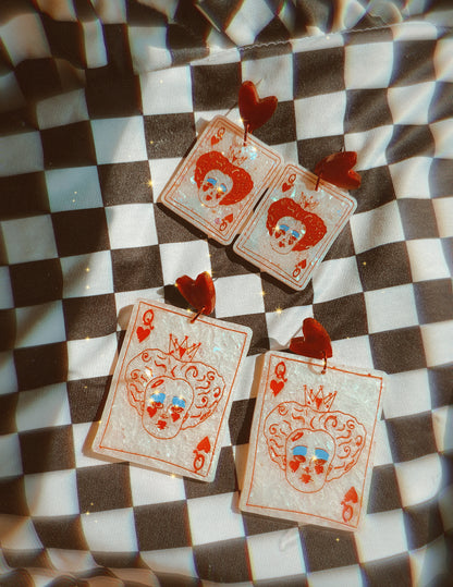 Pendientes Reina Roja
