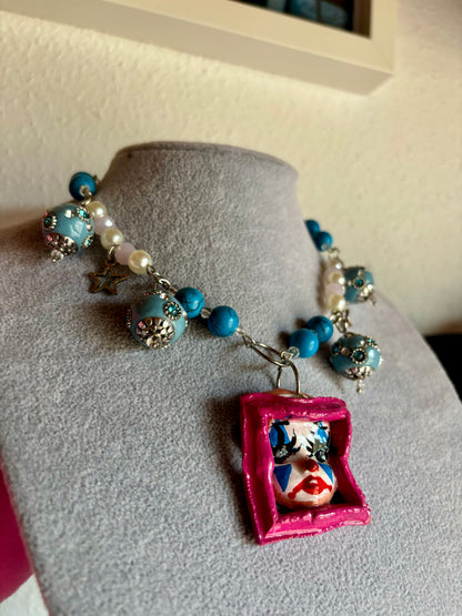 Gargantilla Clown Enmarcado