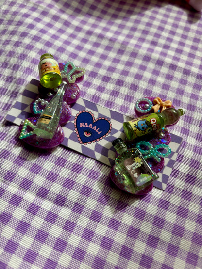 Pincitas Asiáticas Moradas 💜