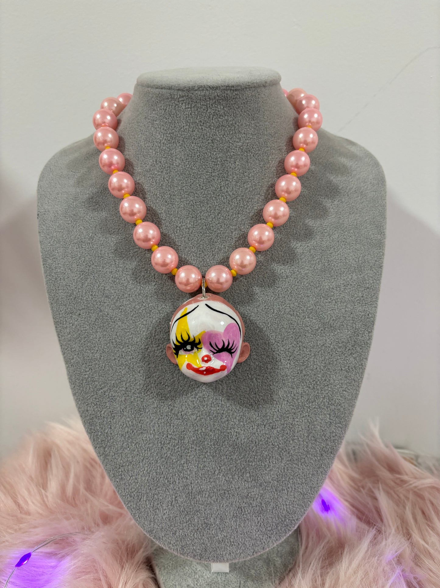 Collar Clown Estrella Enamorada