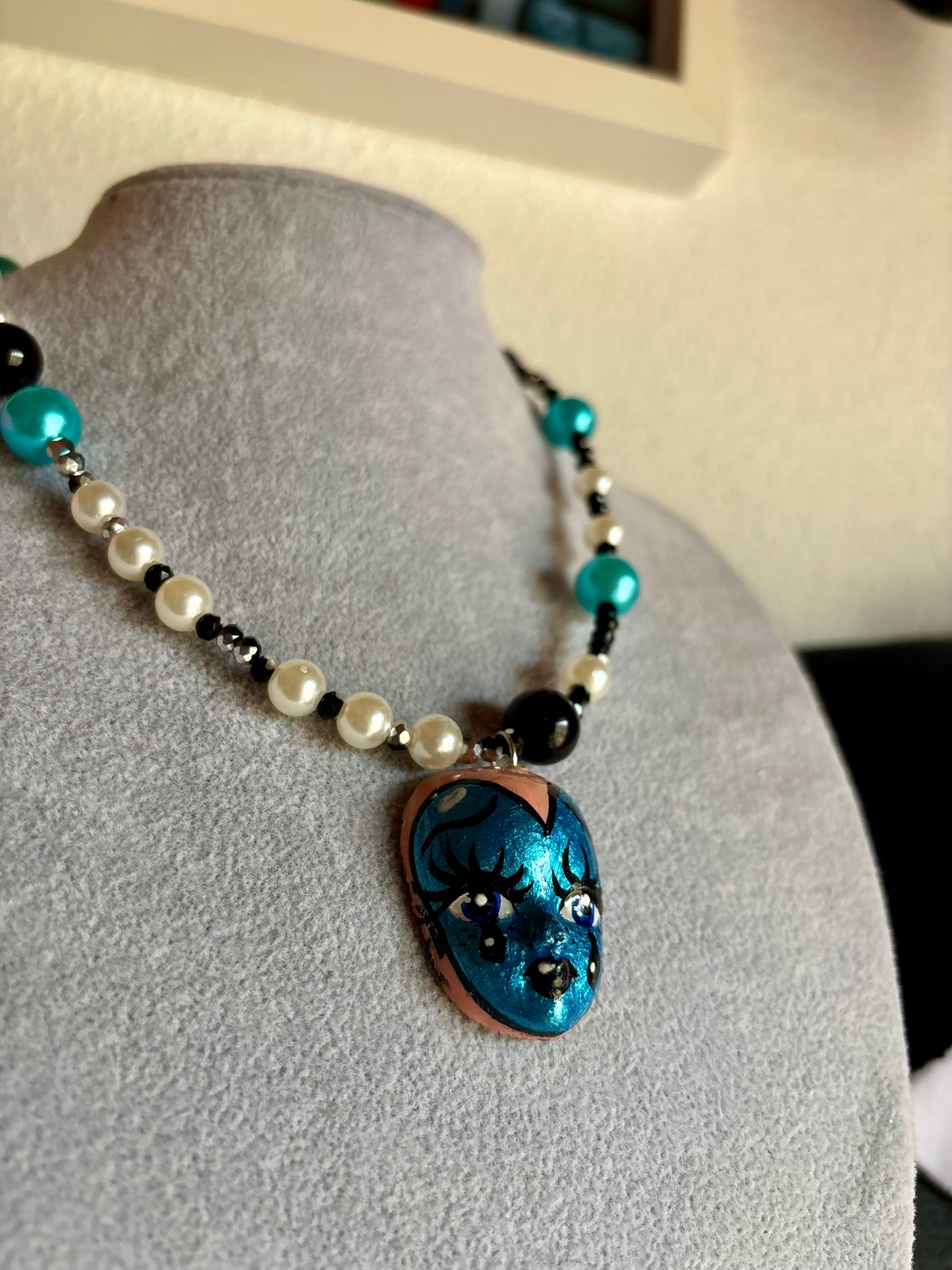 Collar Corazonada Asimétrica