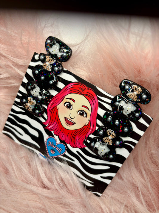 Pincitas Kitty Negras