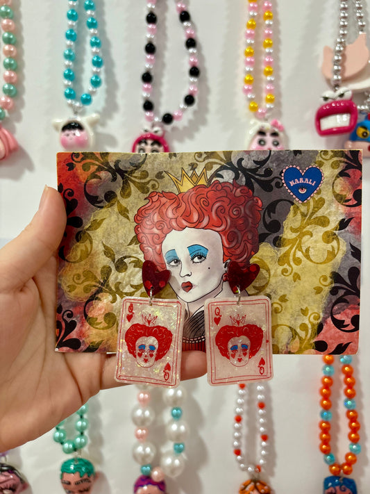 Pendientes Reina Roja