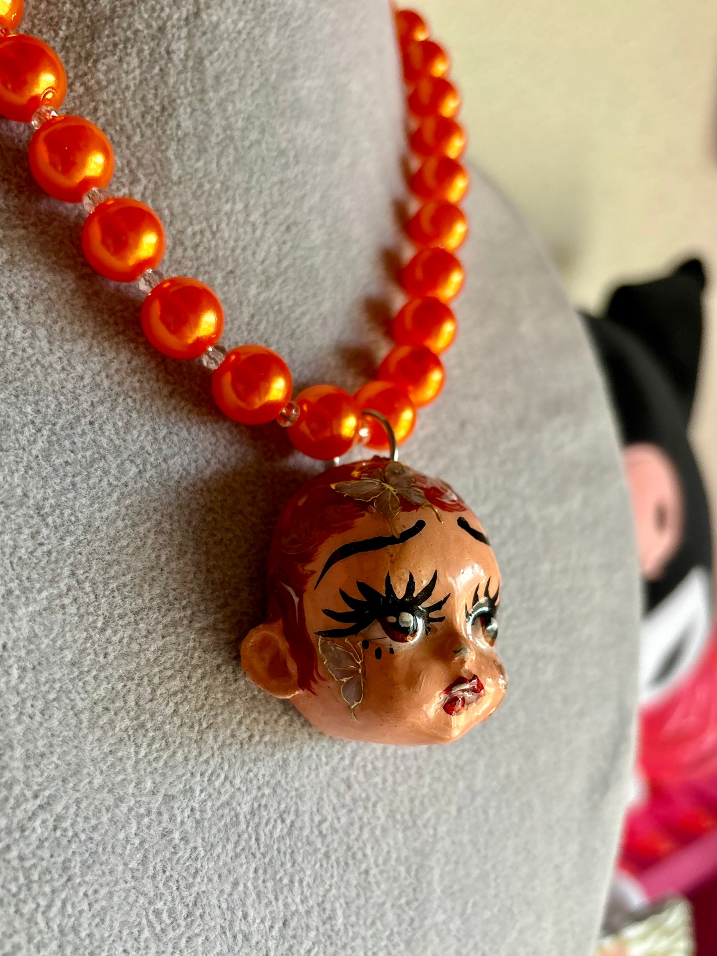 Collar Lady Hada Naranja