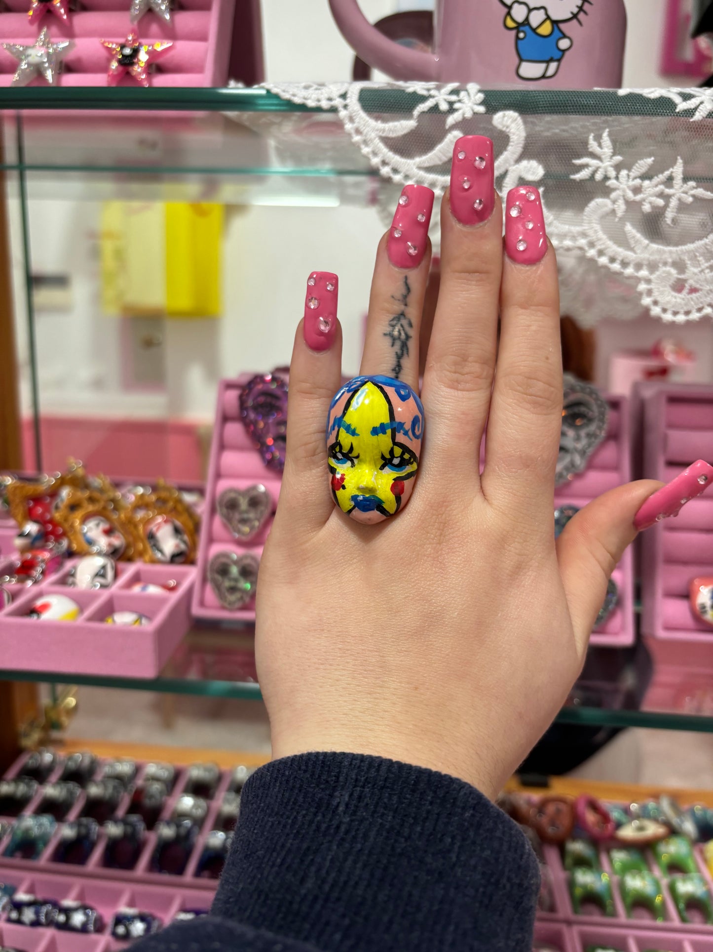 Anillo Estrellada