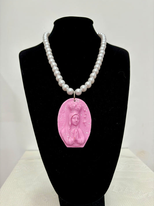 COLLAR VIRGENCITA ROSITA