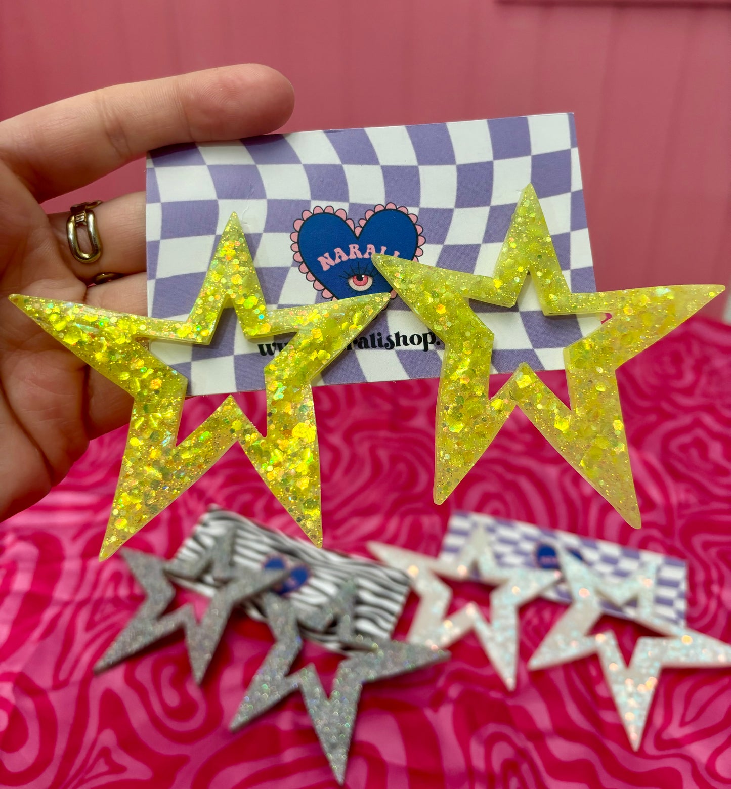 Pendientes All Stars Maxi