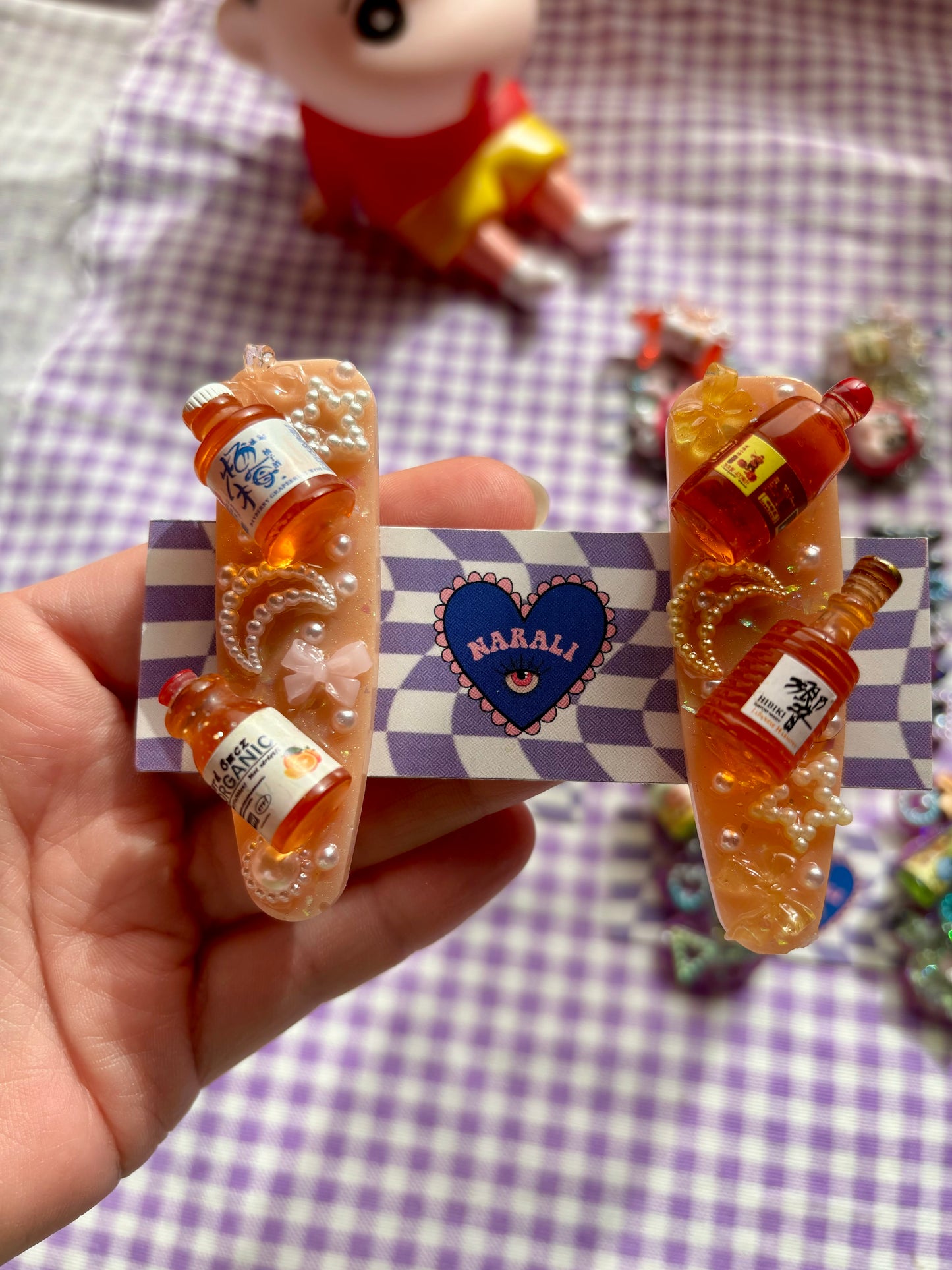 Pincitas Asiáticas Naranjas 🧡