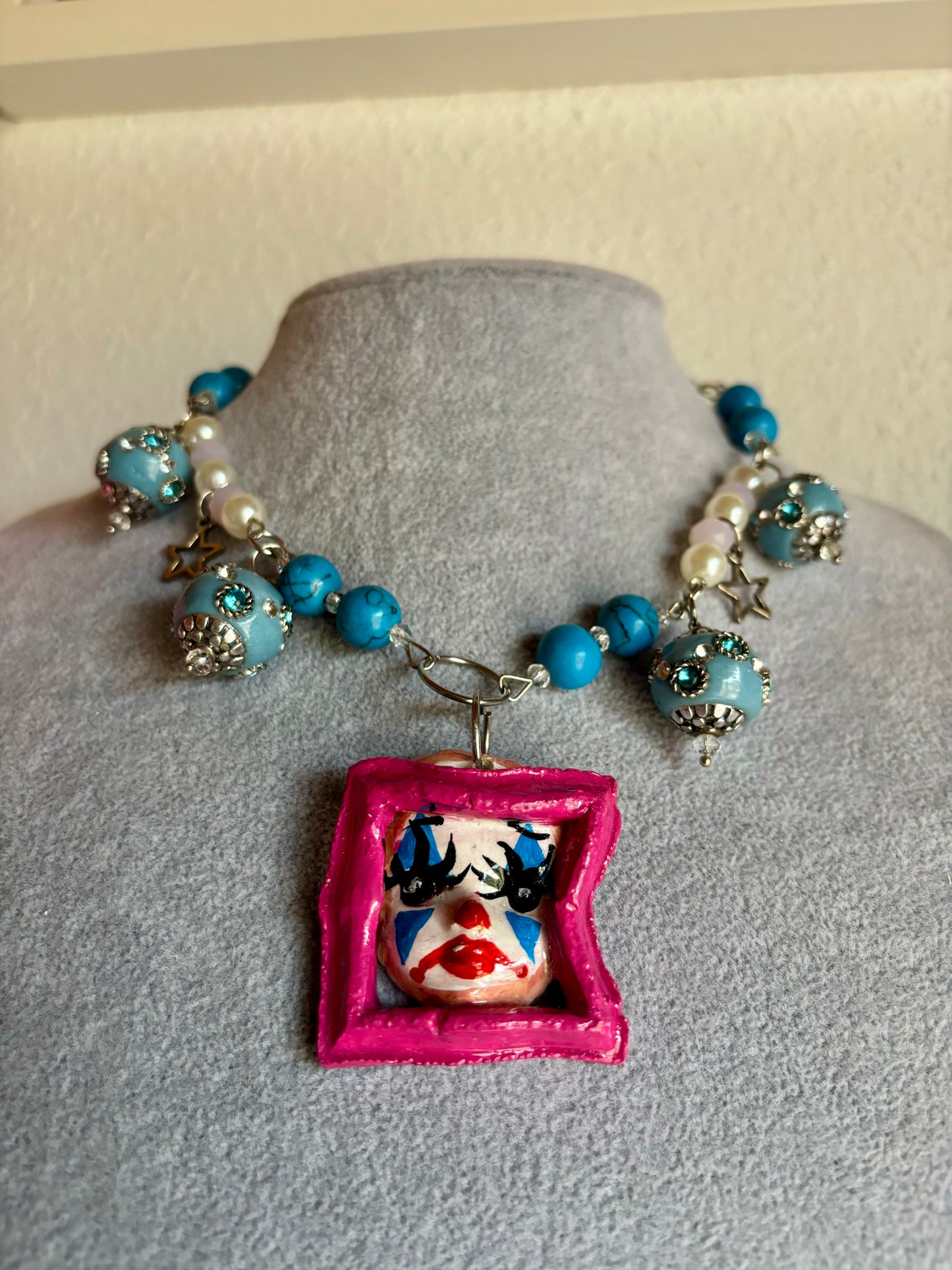 Gargantilla Clown Enmarcado