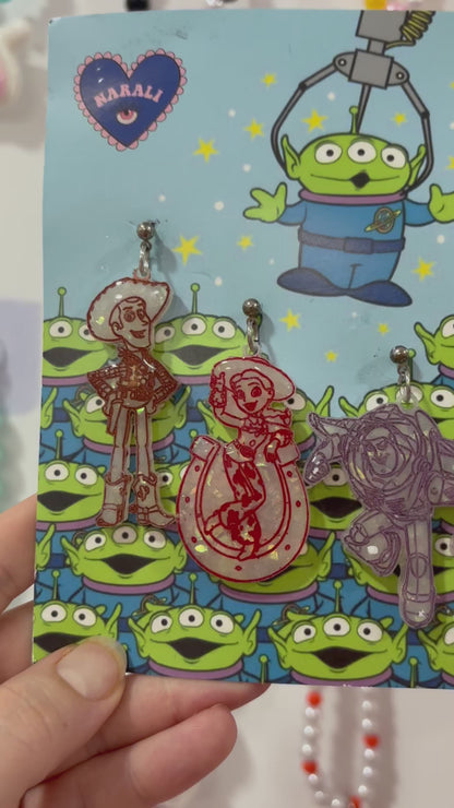 Pendientes Toy Story Clip